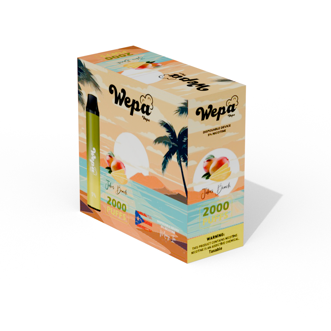 Ten (10) Pack Jobos Beach - Mango Ice Vape 