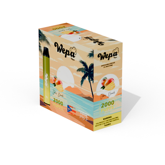 Ten (10) Pack Jobos Beach - Mango Ice Vape 