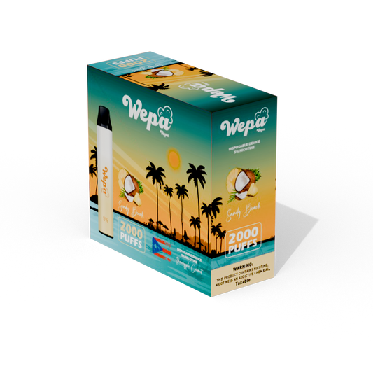 Ten (10) Pack Sandy Beach - Pineapple Coconut Vape 